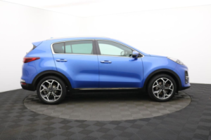 2019 Kia Sportage 1.6 T-Gdi Gt-Line SUV 5dr Petrol Manual Euro 6 (s/s) (174 Bhp) in Blue — image 2