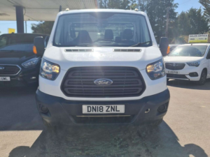 2018 Ford Transit 350 Ecoblue 2.0 2dr Dropside Manual Diesel in White — image 3