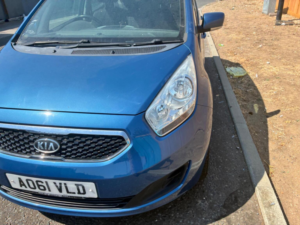 2012 Kia Venga 1.4 Ecodynamics 2 Euro 5 (s/s) 5dr in Blue — image 2