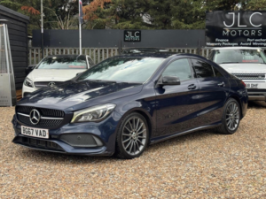 2017 Mercedes-Benz Cla 2.1 Cla220d Amg Line Coupe 7g-Dct Euro 6 (s/s) 4dr in Blue — image 5