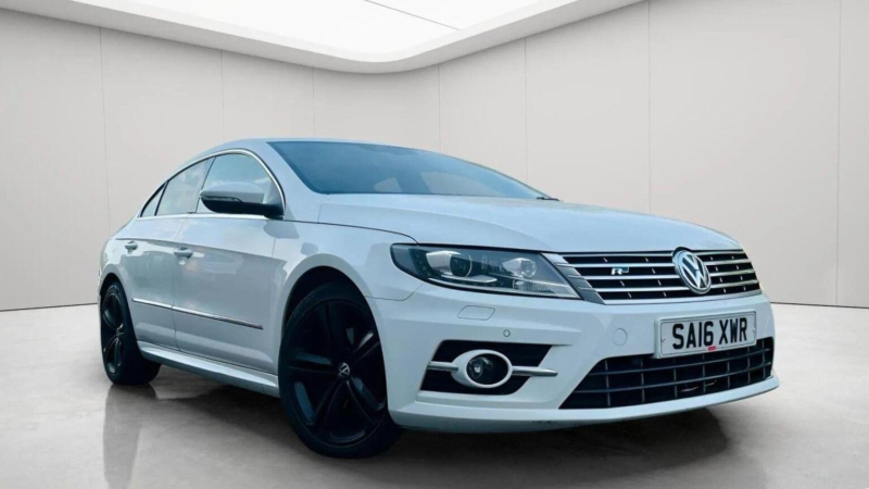 2016 Volkswagen Cc 2.0 Tdi Bluemotion Tech R-Line DSG Euro 6 (s/s) 4dr in White — image 1