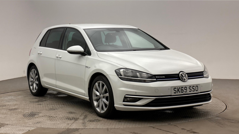 2019 Volkswagen Golf 1.5 Tsi Evo Gt 5dr Man, Petrol, White + Lovely Spec in White — image 1