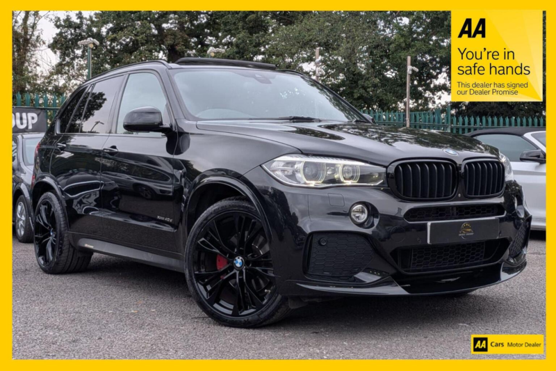 2017 BMW X5 3.0 40d M Sport Auto Xdrive Euro 6 (s/s) 5dr in Black — image 1