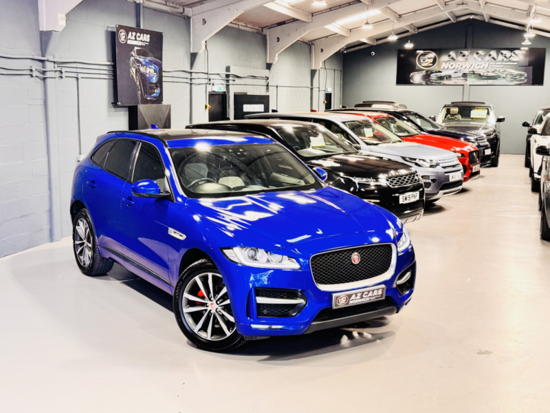 2018 Jaguar F-Pace 2.0 D240 R-Sport in Blue — image 1