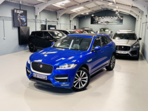 2018 Jaguar F-Pace 2.0 D240 R-Sport in Blue — image 4