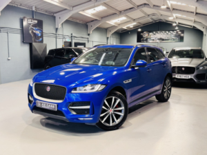 2018 Jaguar F-Pace 2.0 D240 R-Sport in Blue — image 6