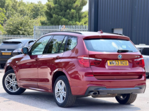 2014 BMW X3 2.0 20d M Sport Auto Xdrive Euro 5 (s/s) 5dr in Red — image 3