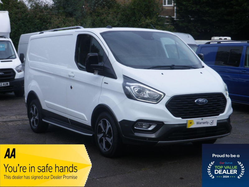 2021 Ford Transit Custom 2.0 Transit Custom Active Van 300 L1 2.0l Ecoblue 130ps Fwd 6 Speed Manual in White — image 1