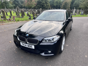 2014 BMW 5 Series 2.0 520d M Sport Saloon in Black — image 4