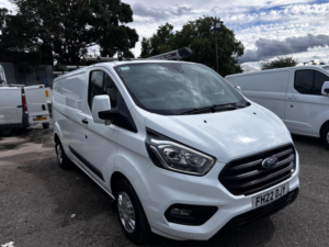 2022 Ford Transit Custom 2.0 300 Ecoblue Trend L2 H1 Euro 6 5dr in White — image 2
