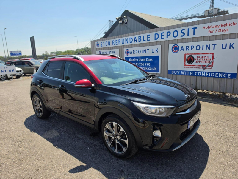 2018 Kia Stonic 1.0 T-Gdi First Edition Euro 6 (s/s) 5dr in Black — image 1