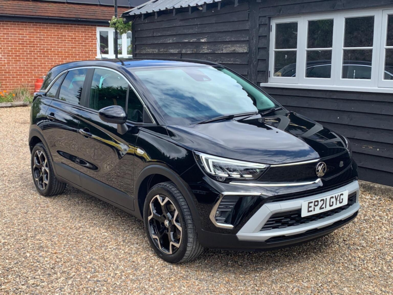 2021 Vauxhall Crossland X 1.2 Turbo Elite Auto Euro 6 (s/s) 5dr in Black — image 1