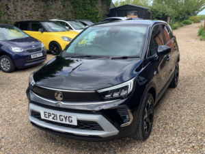 2021 Vauxhall Crossland X 1.2 Turbo Elite Auto Euro 6 (s/s) 5dr in Black — image 3