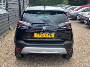 2021 Vauxhall Crossland X 1.2 Turbo Elite Auto Euro 6 (s/s) 5dr in Black — image 6