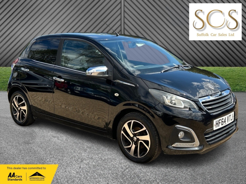2014 Peugeot 108 1.2 Vti Puretech Feline in Black — image 1