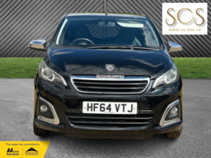 2014 Peugeot 108 1.2 Vti Puretech Feline in Black — image 2