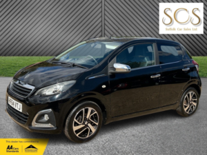 2014 Peugeot 108 1.2 Vti Puretech Feline in Black — image 3