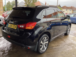 2014 Mitsubishi Asx 2.2 Di-D 4 Auto 4WD Euro 5 (s/s) 5dr in Black — image 4