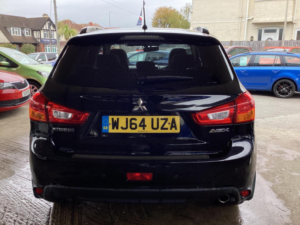 2014 Mitsubishi Asx 2.2 Di-D 4 Auto 4WD Euro 5 (s/s) 5dr in Black — image 6