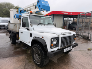2015 Land Rover Defender 130 2.2d Cherry Picker 2dr Diesel Manual (122 Bhp) in White — image 2