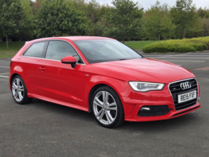 2015 Audi A3 2.0 Tdi S Line S Tronic Quattro Euro 6 (s/s) 3dr in Red — image 6