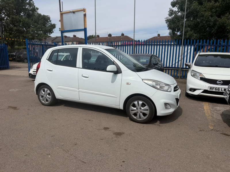 2012 Hyundai I10 1.2 Active Euro 5 5dr in White — image 1