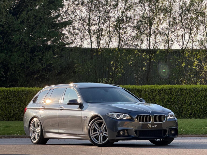 2015 BMW 5 Series 3.0 530d M Sport Touring Auto Euro 6 (s/s) 5dr in Grey — image 1
