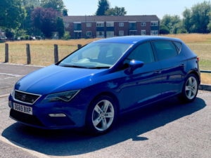2019 SEAT Leon 2.0 Tdi Fr Euro 6 (s/s) 5dr in Blue — image 3