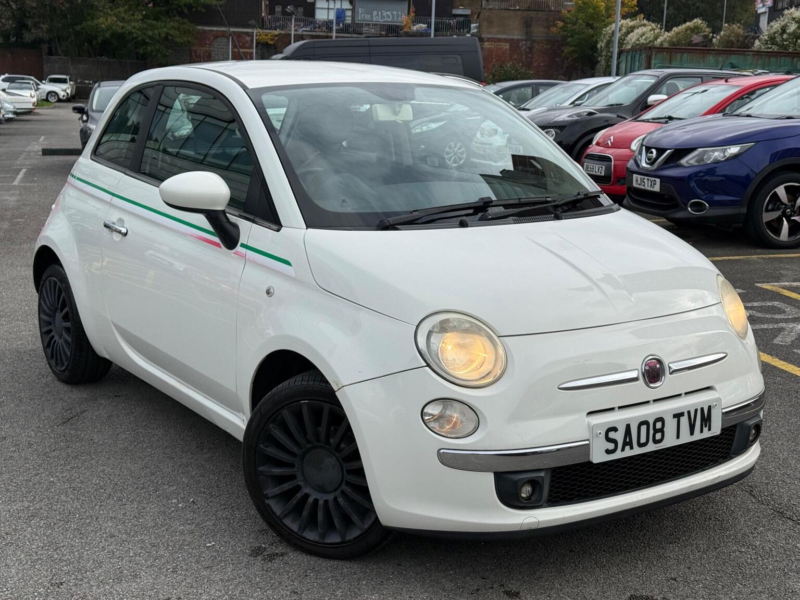 2008 Fiat 500 1.2 Pop Euro 4 3dr in White — image 1