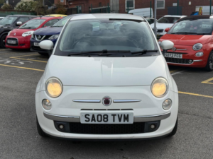 2008 Fiat 500 1.2 Pop Euro 4 3dr in White — image 2