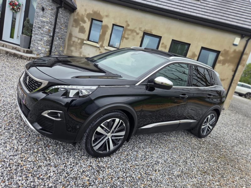2017 Peugeot 3008 2.0 Bluehdi Gt SUV 5dr Diesel Eat Auto 6spd Euro 6 (s/s) (180 Ps) in Black — image 1