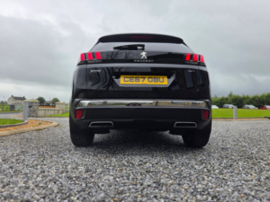 2017 Peugeot 3008 2.0 Bluehdi Gt SUV 5dr Diesel Eat Auto 6spd Euro 6 (s/s) (180 Ps) in Black — image 3