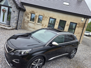 2017 Peugeot 3008 2.0 Bluehdi Gt SUV 5dr Diesel Eat Auto 6spd Euro 6 (s/s) (180 Ps) in Black — image 5
