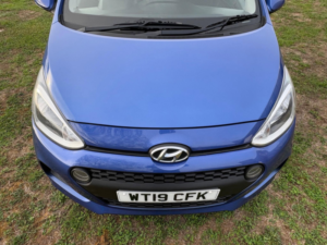 2019 Hyundai I10 1.0 Se Euro 6 5dr in Blue — image 5