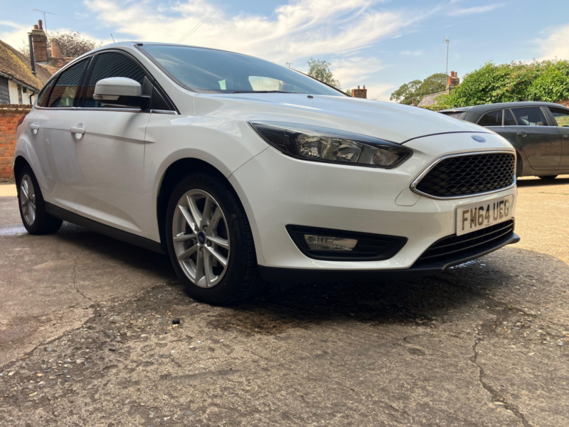 2015 Ford Focus 1.6 Tdci Zetec in White — image 1