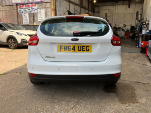 2015 Ford Focus 1.6 Tdci Zetec in White — image 3