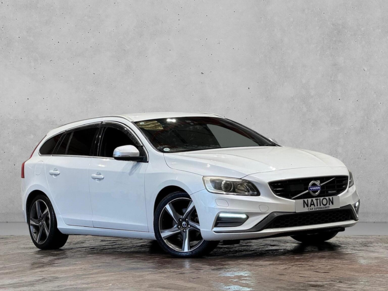 2015 Volvo V60 1.6 T3 R-Design Powershift Euro 5 5dr in White — image 1