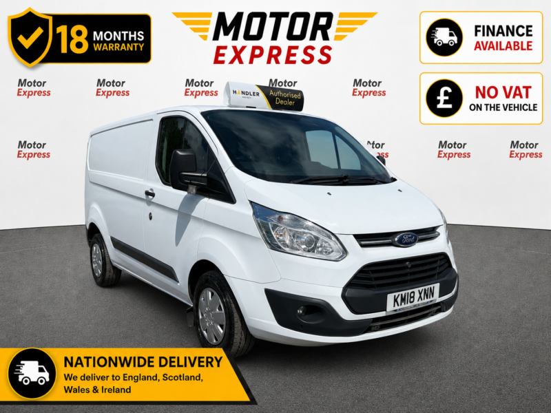 2018 Ford Transit Custom 2.0 Tdci 290 Trend in White — image 1