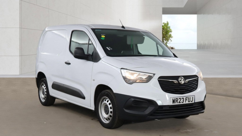 2023 Vauxhall Combo 1.5 Turbo D 2300 Prime Panel Van 5dr Diesel Manual L1 H1 Euro 6 (s/s) (100 Ps) in White — image 1