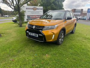 2026 Suzuki Vitara 1.4 Boosterjet Mhev Motion SUV 5dr Petrol Hybrid Manual Euro 6 (s/s) (109 Ps) in Yellow — image 2