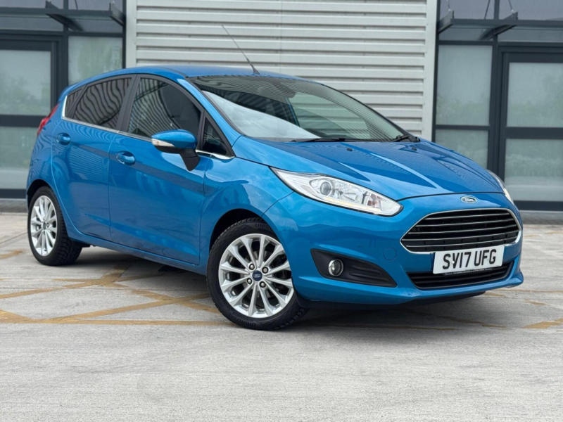 2017 Ford Fiesta 1.0t Ecoboost Titanium X Euro 6 (s/s) 5dr in Blue — image 1