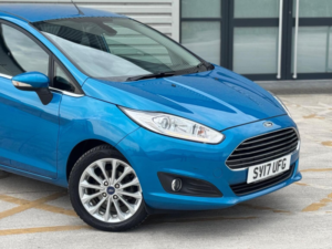 2017 Ford Fiesta 1.0t Ecoboost Titanium X Euro 6 (s/s) 5dr in Blue — image 2