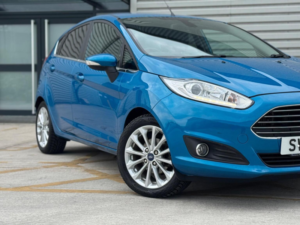 2017 Ford Fiesta 1.0t Ecoboost Titanium X Euro 6 (s/s) 5dr in Blue — image 3