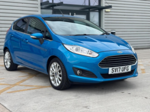 2017 Ford Fiesta 1.0t Ecoboost Titanium X Euro 6 (s/s) 5dr in Blue — image 5