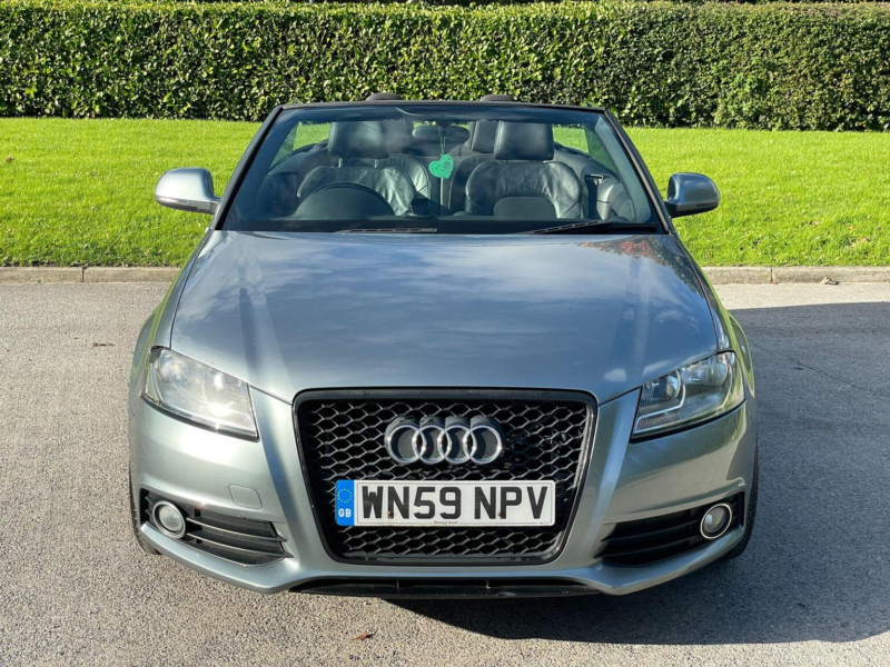 2009 Audi A3 Cabriolet 2.0 Tdi S Line Euro 4 2dr in Grey — image 1