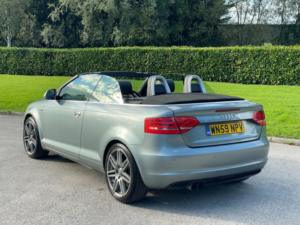 2009 Audi A3 Cabriolet 2.0 Tdi S Line Euro 4 2dr in Grey — image 3