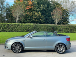2009 Audi A3 Cabriolet 2.0 Tdi S Line Euro 4 2dr in Grey — image 4