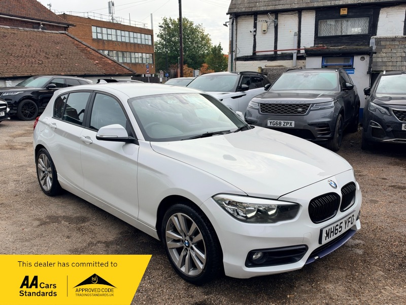 2016 BMW 1 Series 116d Sport in White — image 1