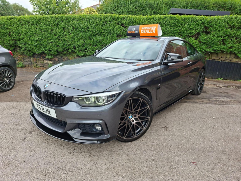 2017 BMW 4 Series 2.0 420d M Sport Xdrive Euro 6 (s/s) 2dr in Grey — image 1