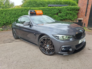 2017 BMW 4 Series 2.0 420d M Sport Xdrive Euro 6 (s/s) 2dr in Grey — image 2